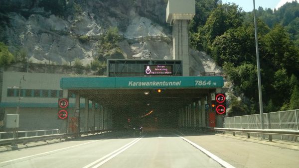 Karawankentunnel Slovenia
