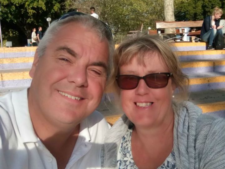 Jon and Jo JWalking in Perth