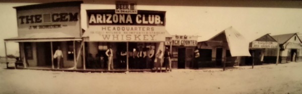 Early Vegas bar, The famous Arizona Club.