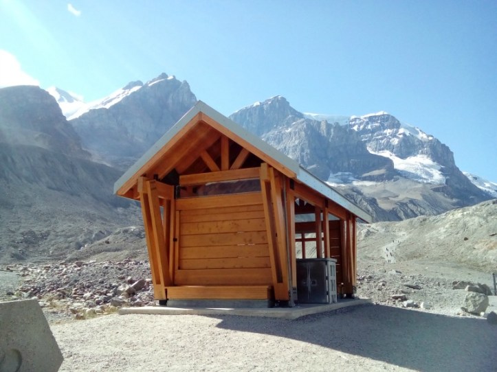 The Columbia Icefield and Athabasca Glacier