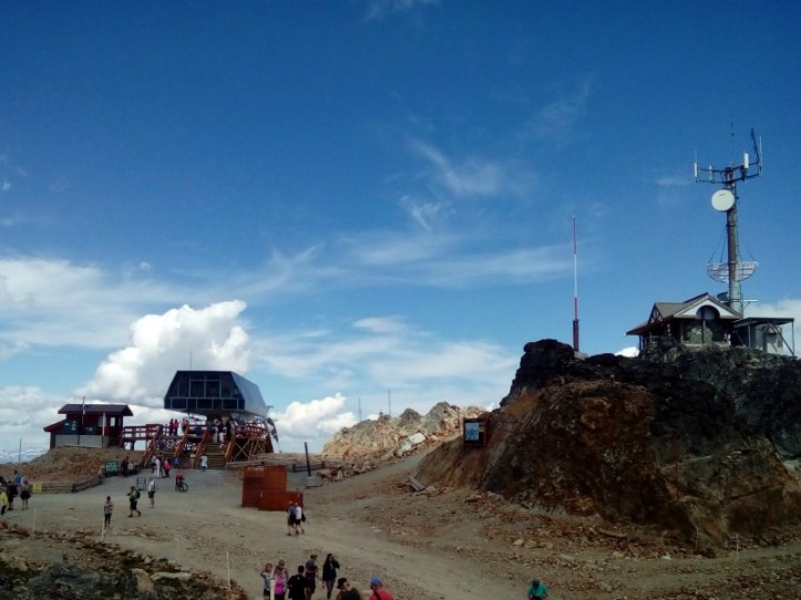 Peak Express station at the summit