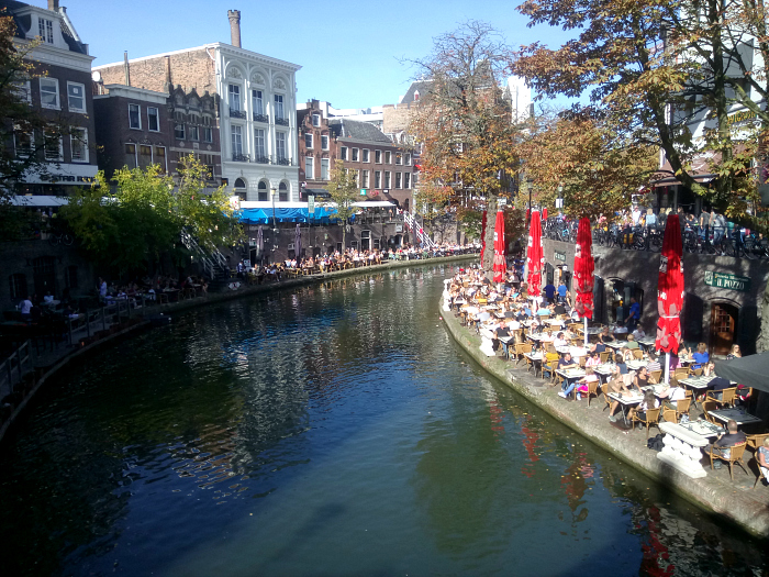 Utrecht canal by day
