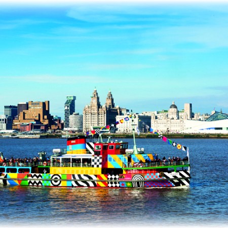 Ferry across the Mersey and LLandudno