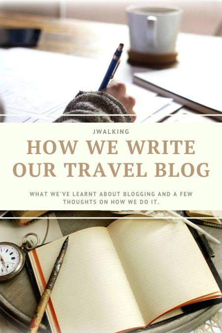 How we write our travel blog