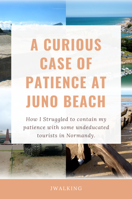 Patience at Juno Beach Normandy