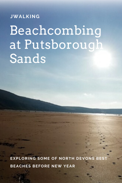 Beachcombing at Putsborough Sands Devon