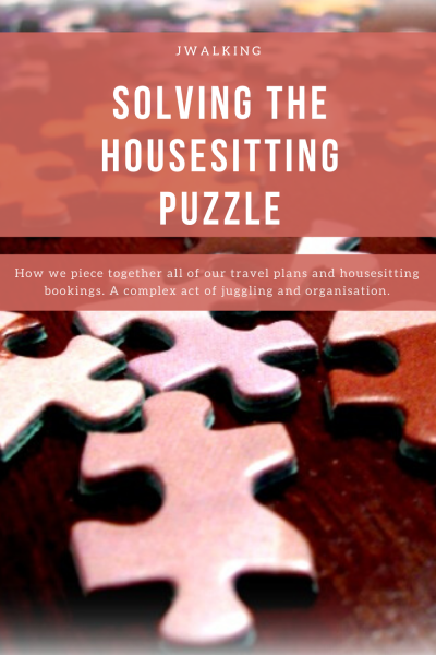 Pinterest SOlving the Housesitting Puzzle