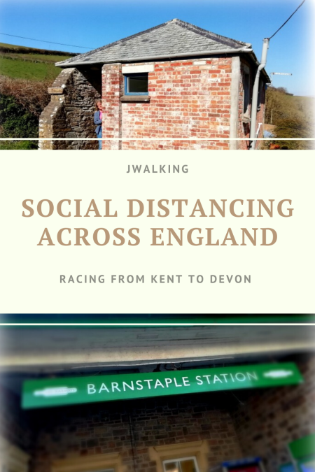 Social distancing across England