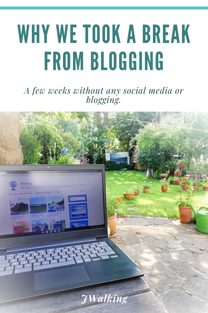 pinterest - why we took a break from blogging